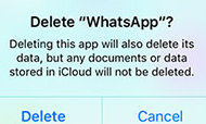 eliminar whatsapp para solucionar el problema de la pantalla negra de whatsapp