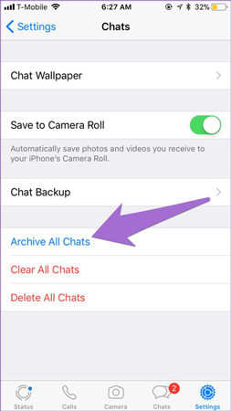 que pasa cuando archivas un chat en whatsapp