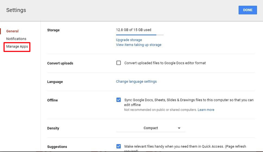 eliminar copia de seguridad de Google drive 2
