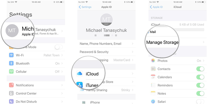 eliminar copias de seguridad icloud 1