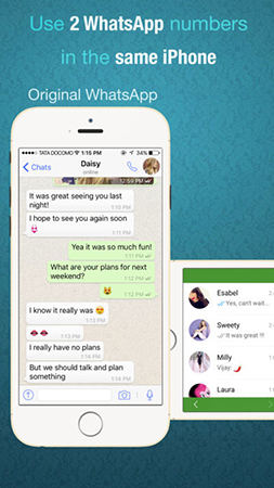 dual messenger para los chats de whatsapp