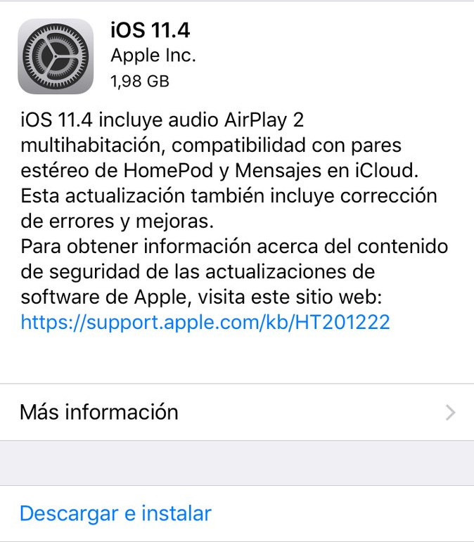 ios 11.4 instalar