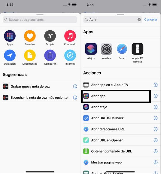 abrir aplicación que quieres poner fotos