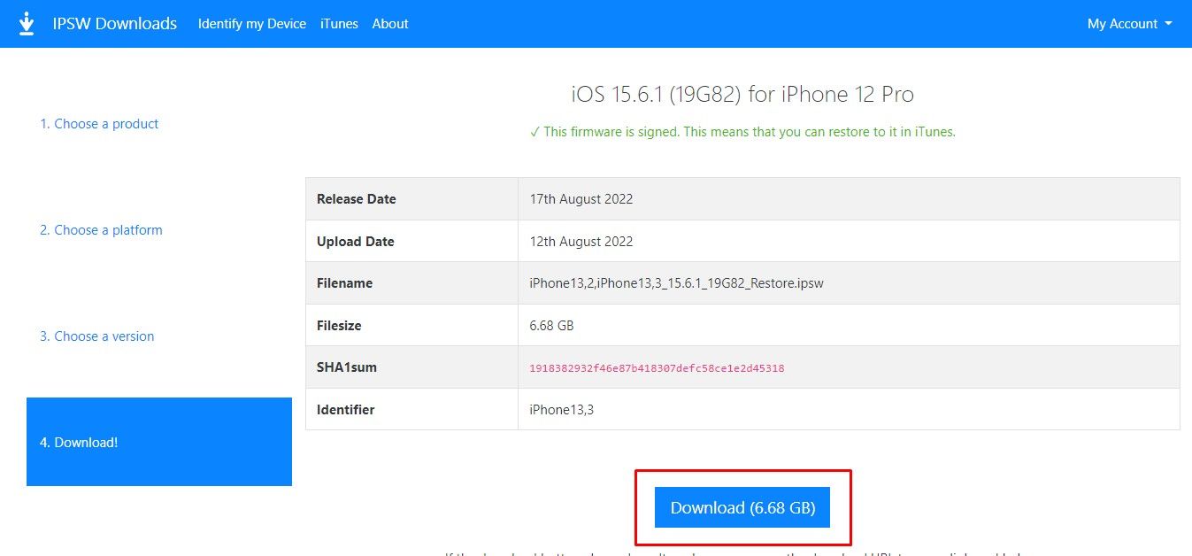 ipsw-download-firmware