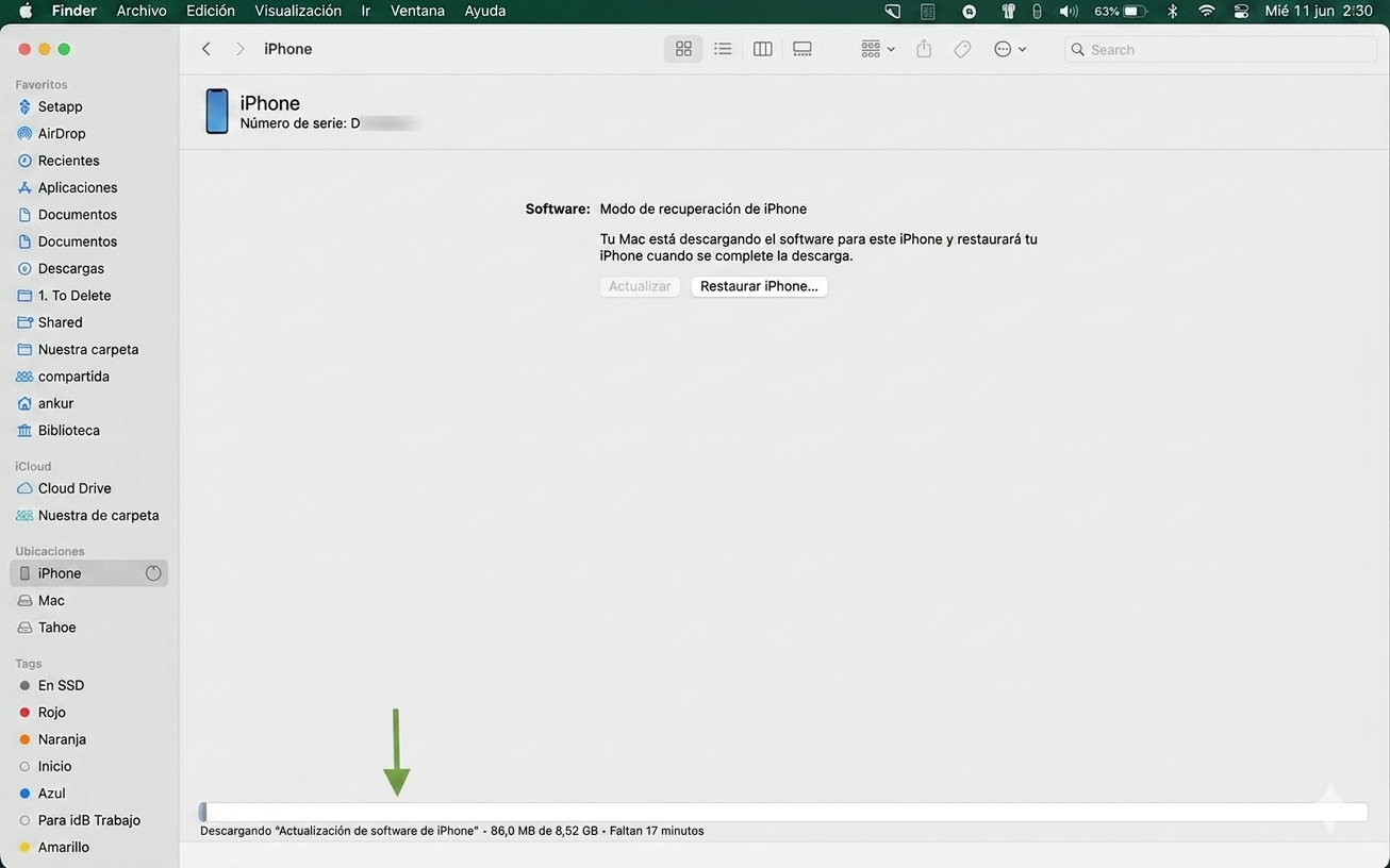 desactivar ios 27 beta con itunes