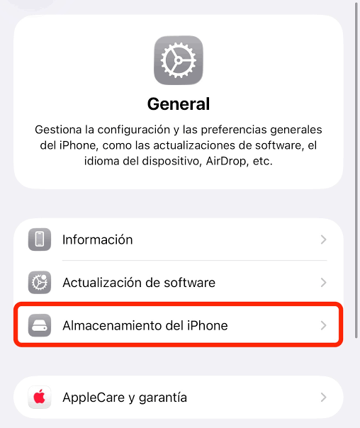 liberar espacio cuando Optimizando búsqueda y Siri no termina