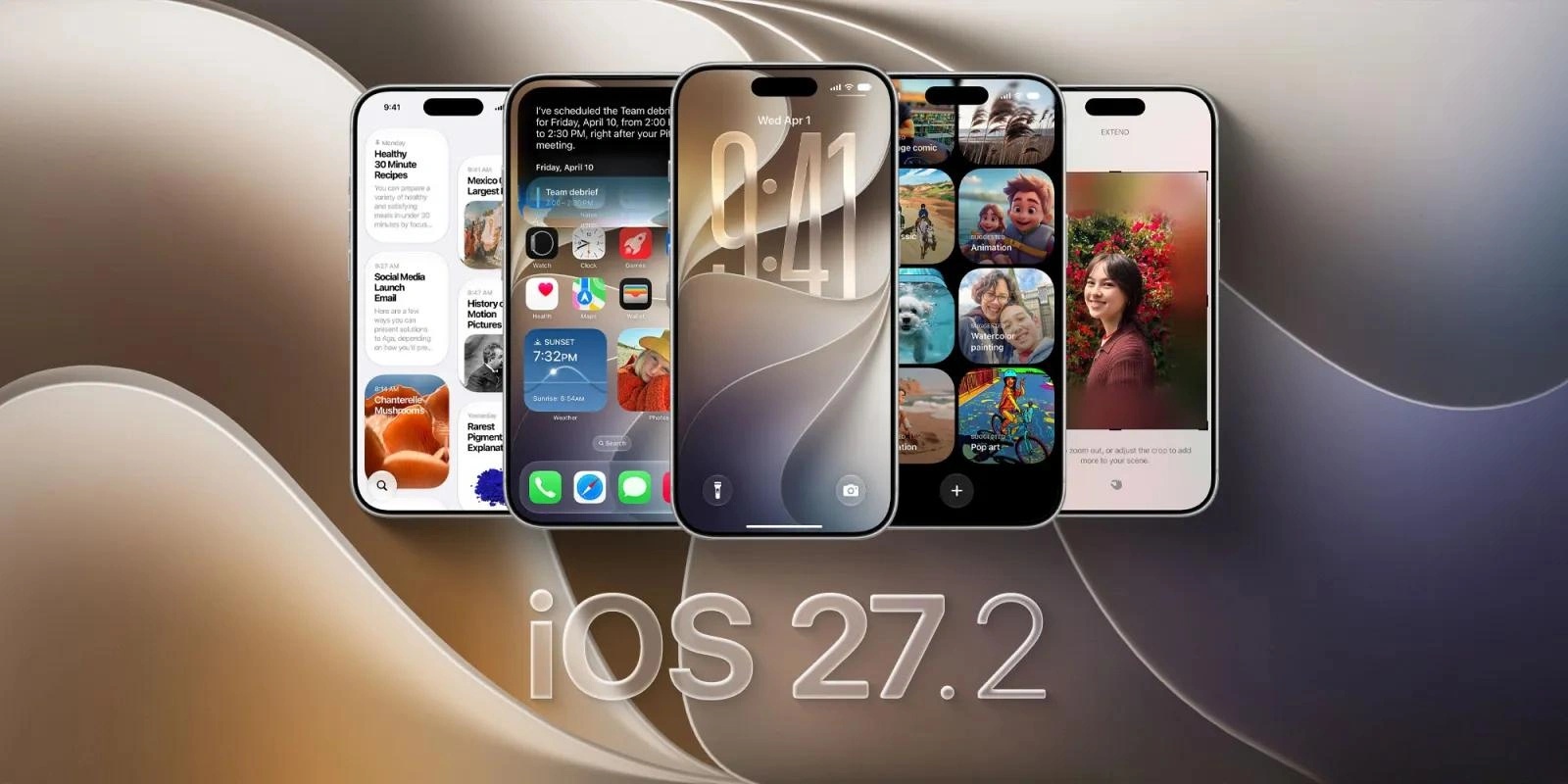 Nuevo icono de Apple Music en blanco y negro en iOS 27.2