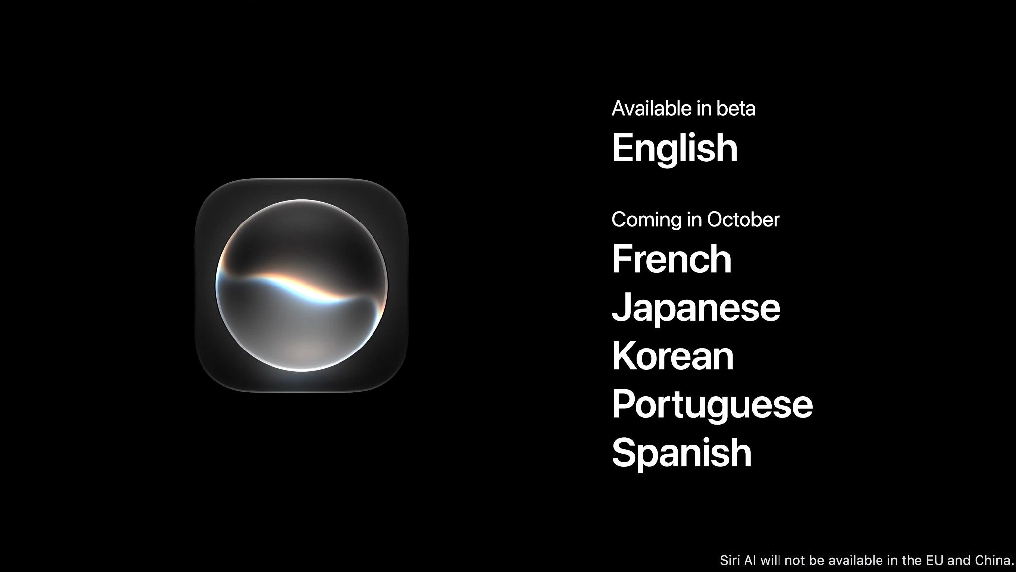 Siri AI en español en iOS 27.2