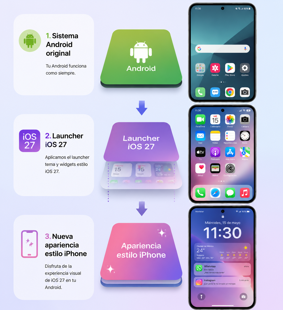 Instala el archivo APK