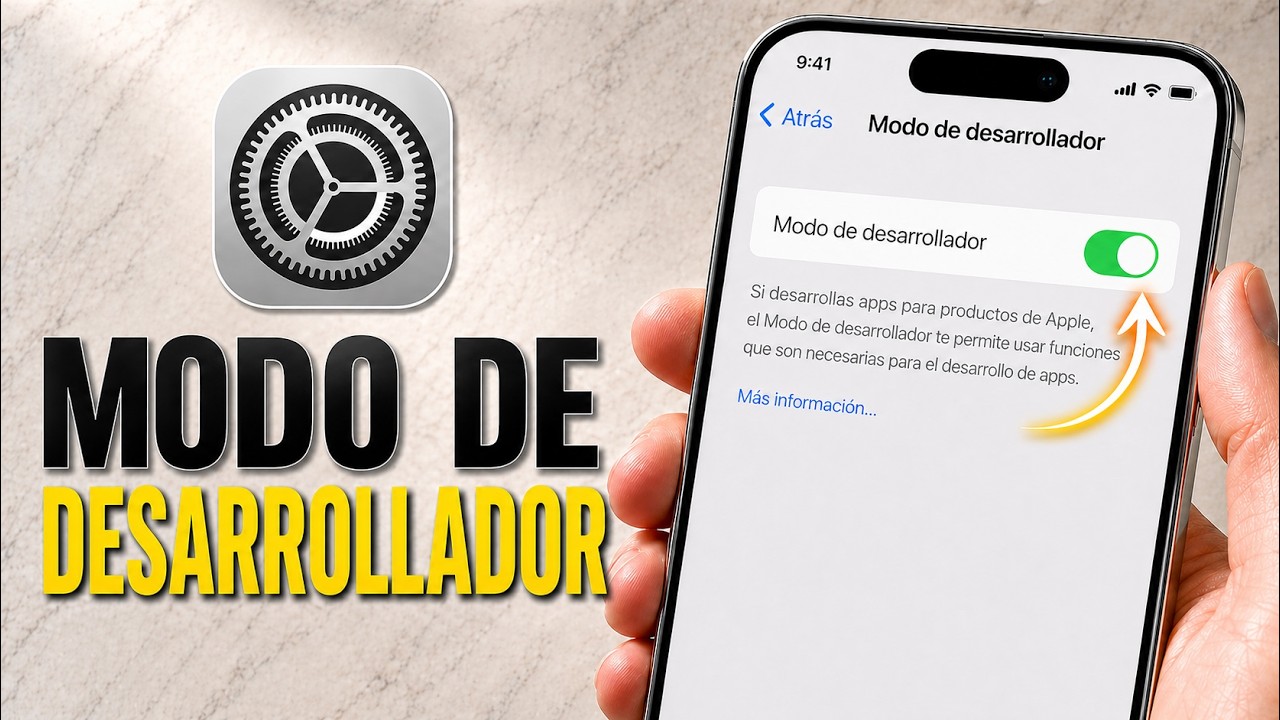 iCareFone abrir el modo de desarrollador 