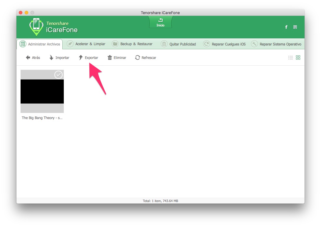 exportar videos de iphone a pc solución sin itunes