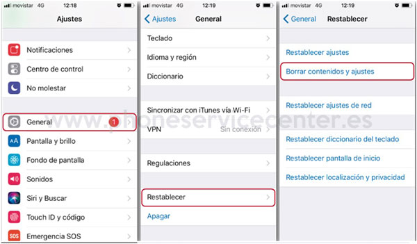 pasar informacion por icloud