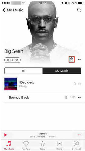 pasar musica a otro iphone con airdrop