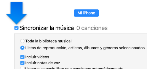 sinconizar musica automaticamente