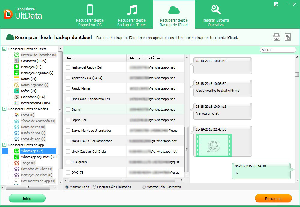 recuperar mensajes borrados de whatsapp ios