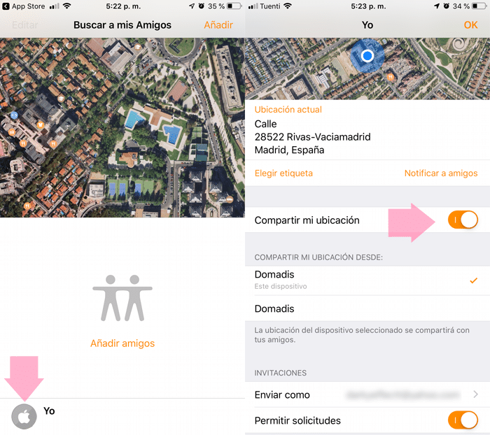 ubicación no encontrada