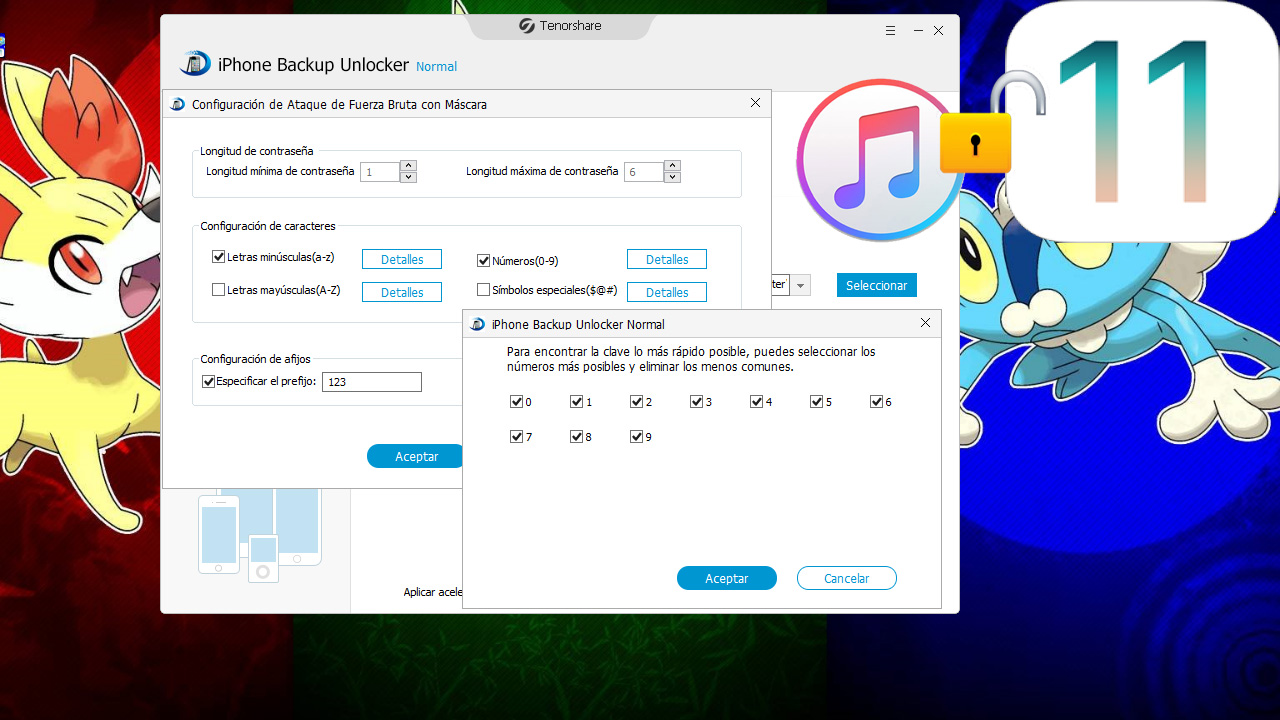 cómo descifrar respaldos iphone
