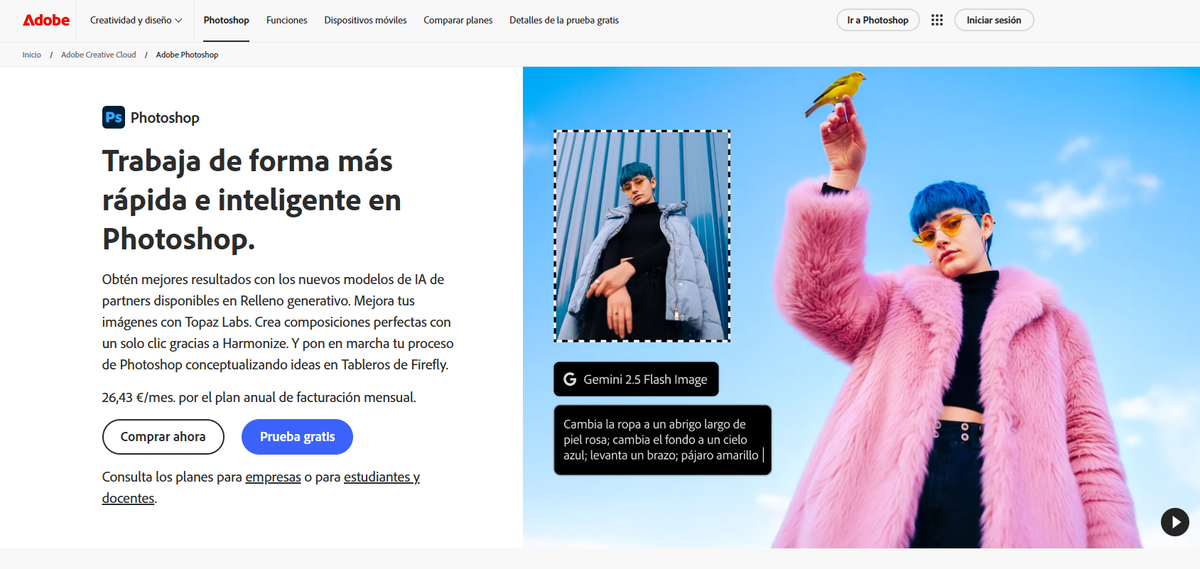 descargar photoshop gratis legalmente