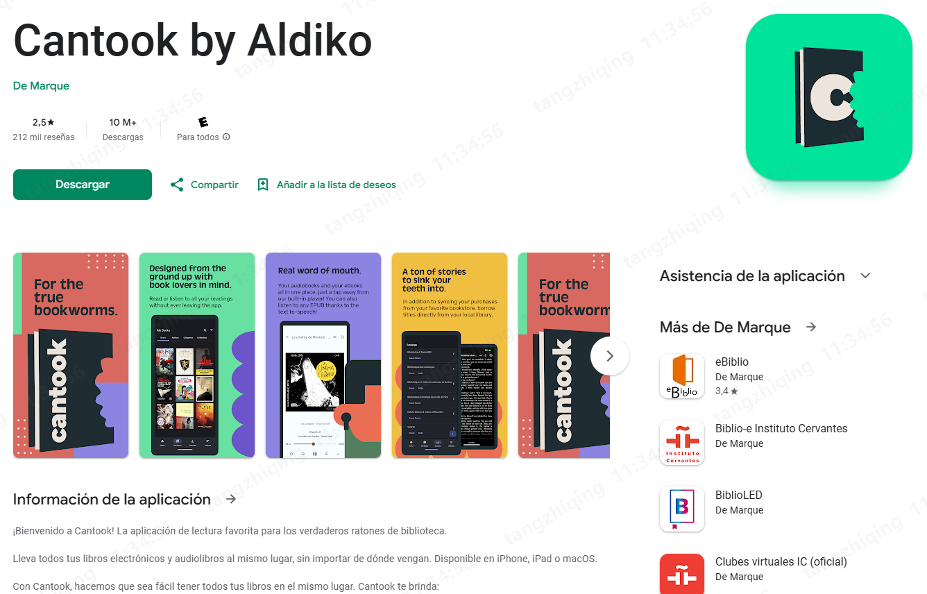 aldiko aplicacion para leer libros gratis