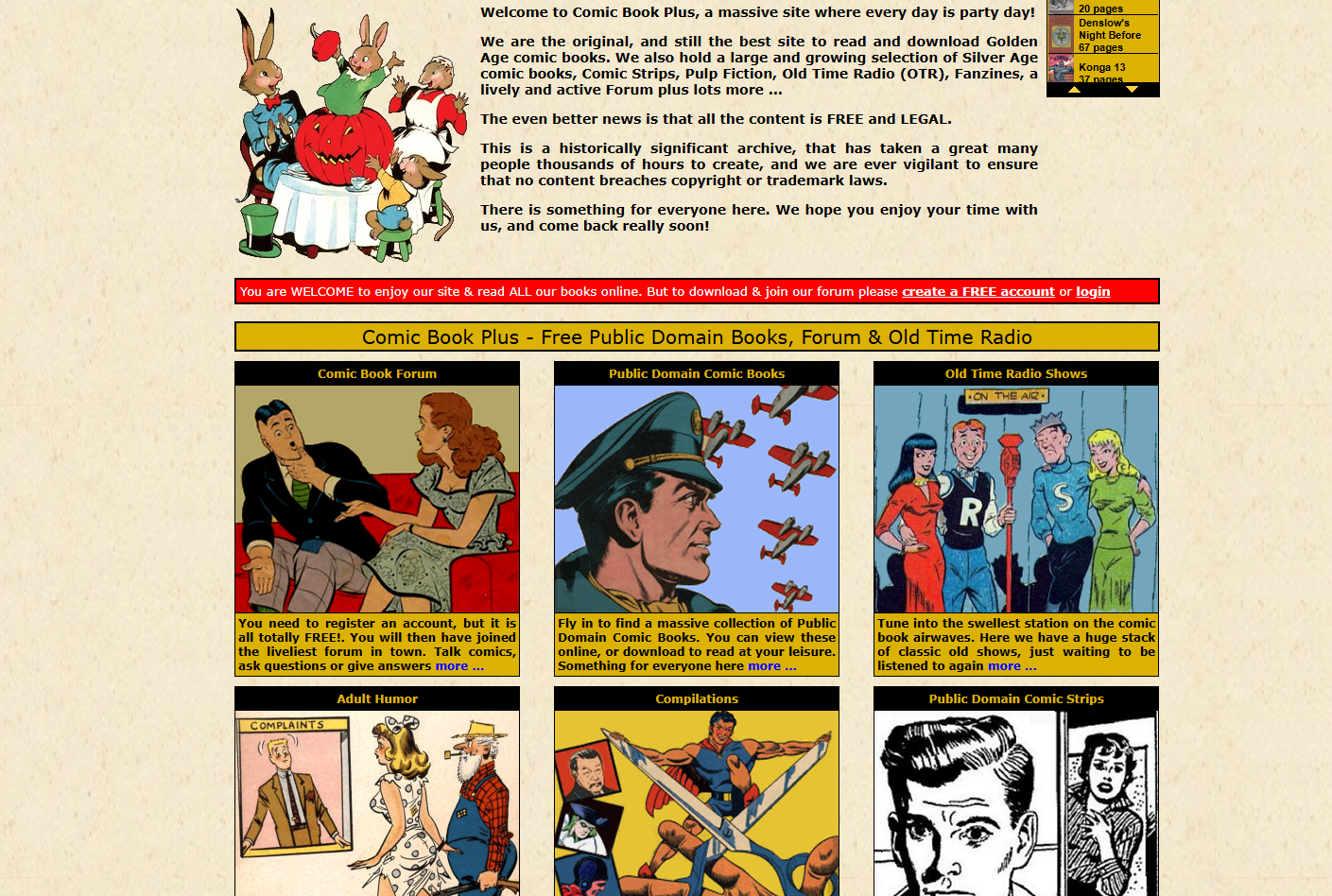 página para descargar cómics en español gratis - comic book plus