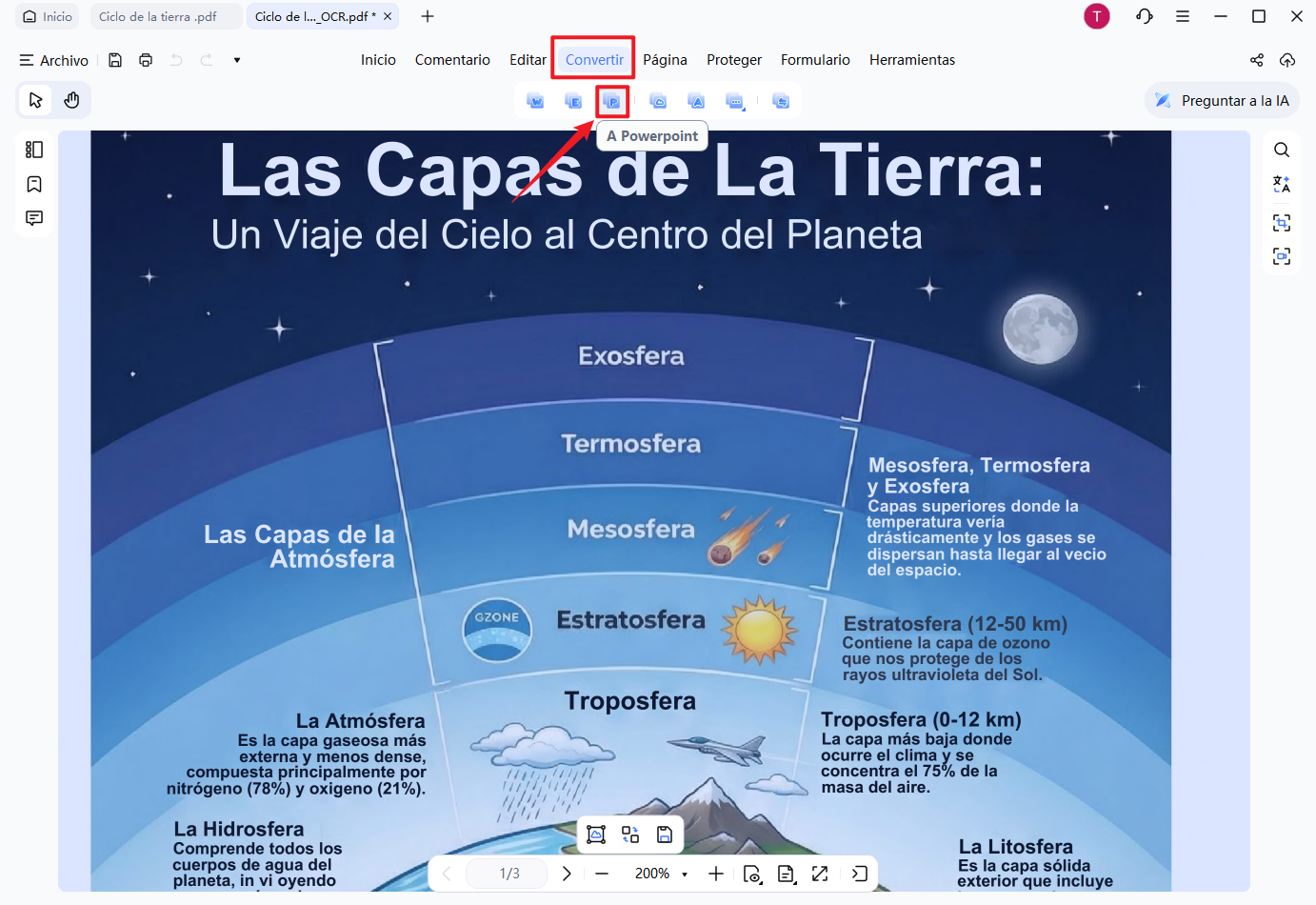 convertir archivos pdf a powerpoint