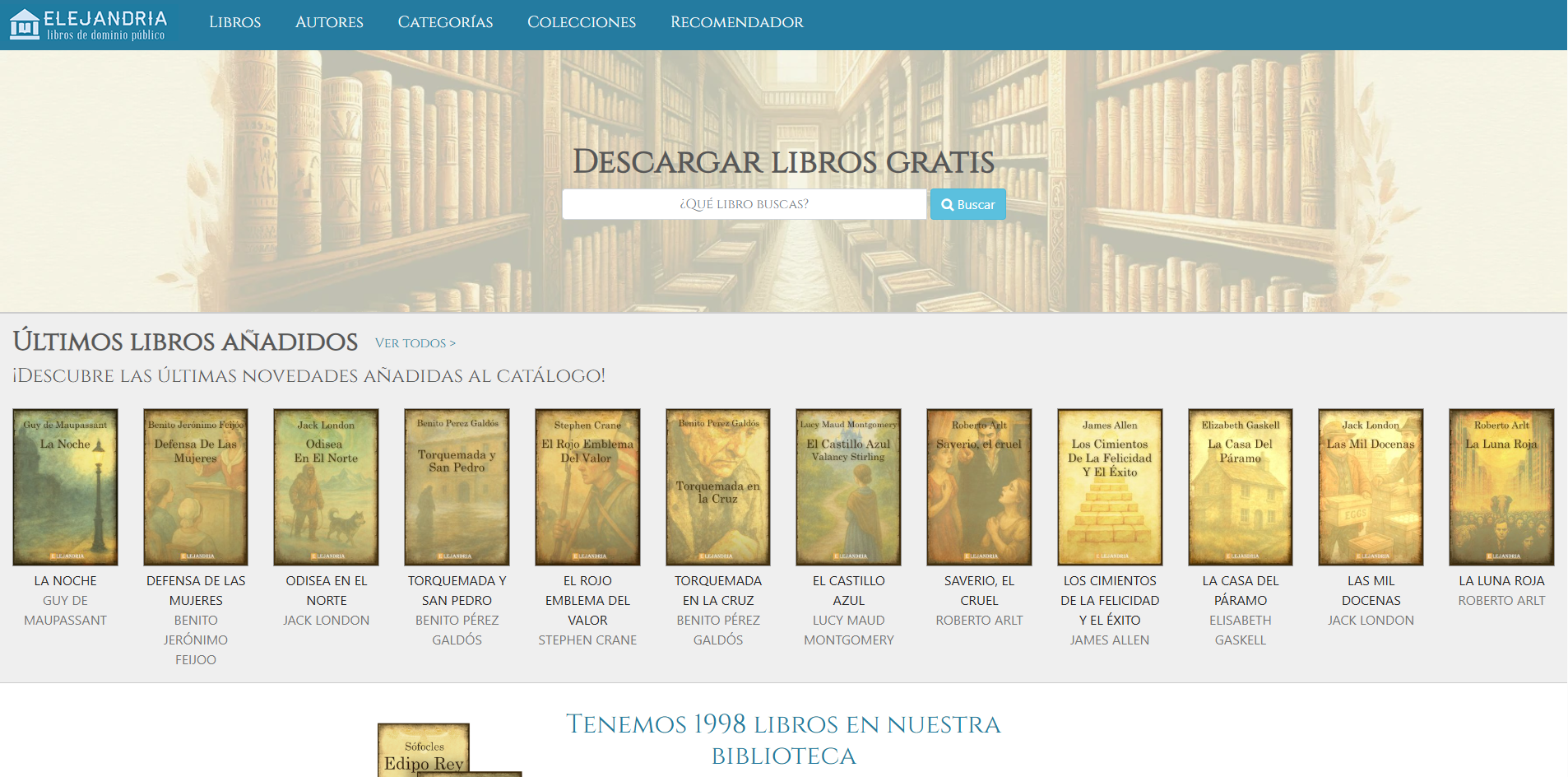 elejandria - mejor página para descargar libros pdf en español