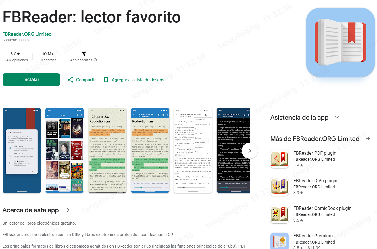 fbreader leer libros gratis