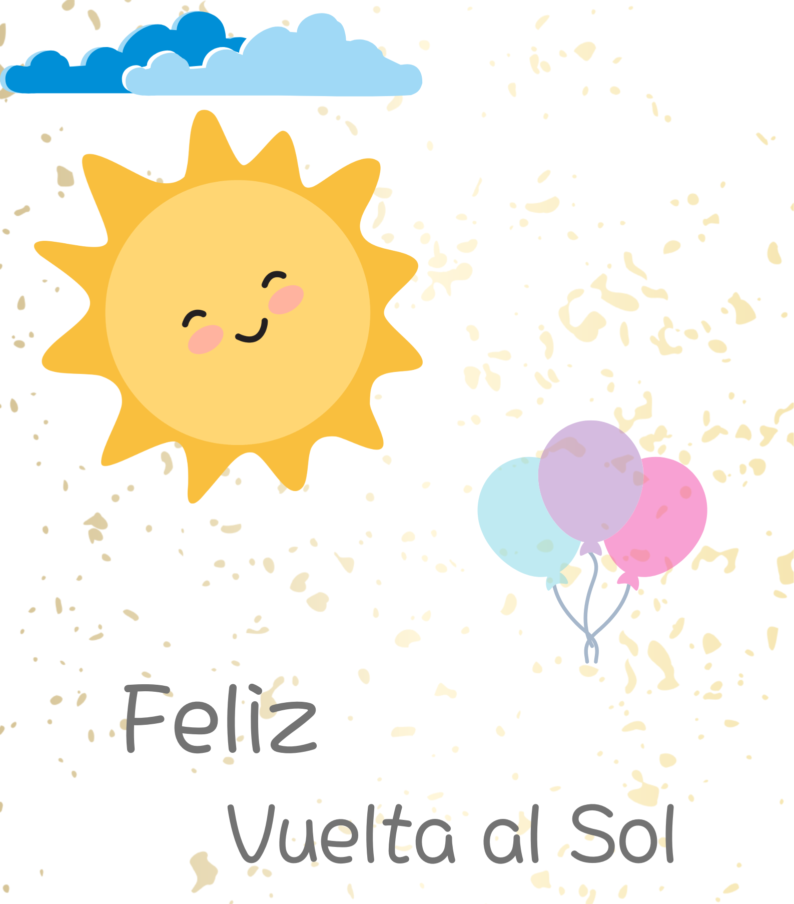 feliz vuelta al sol