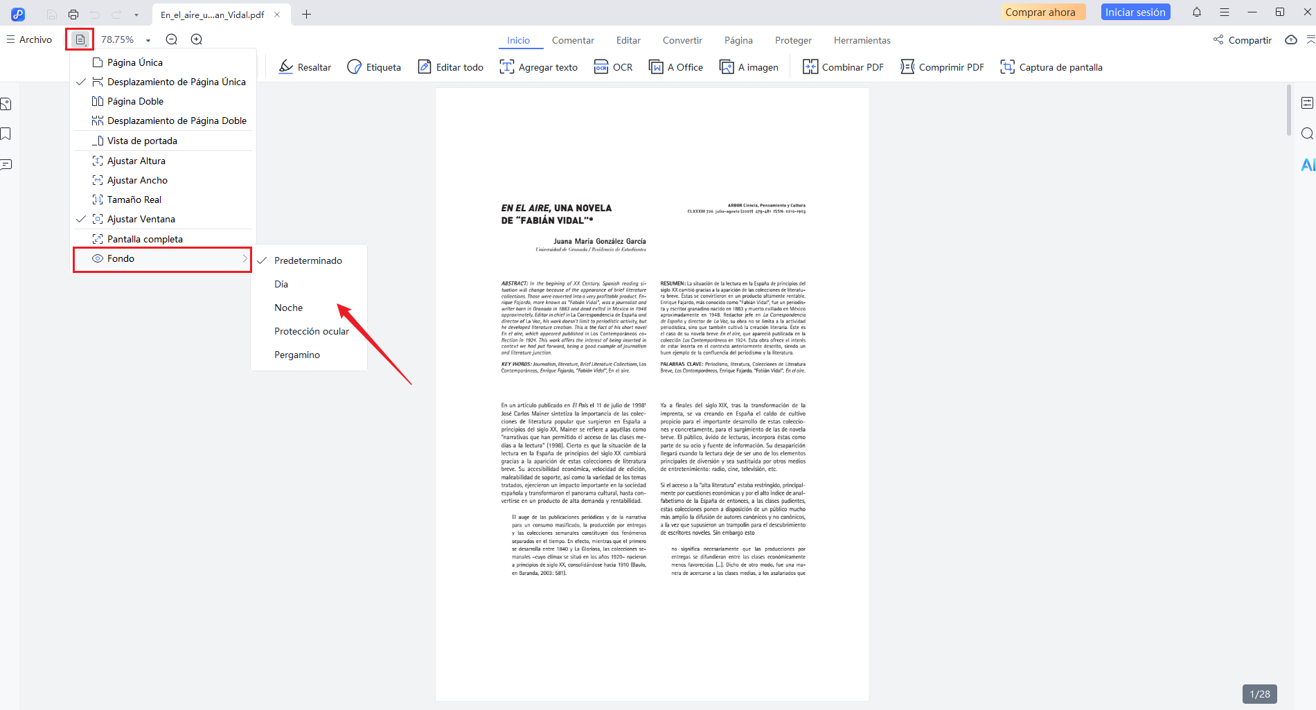 fondo ajustable de pdnob pdf editor