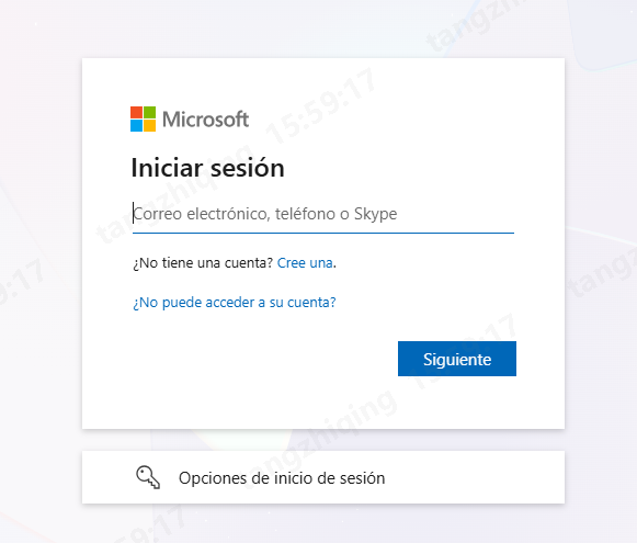 accede a tu cuenta de microsoft