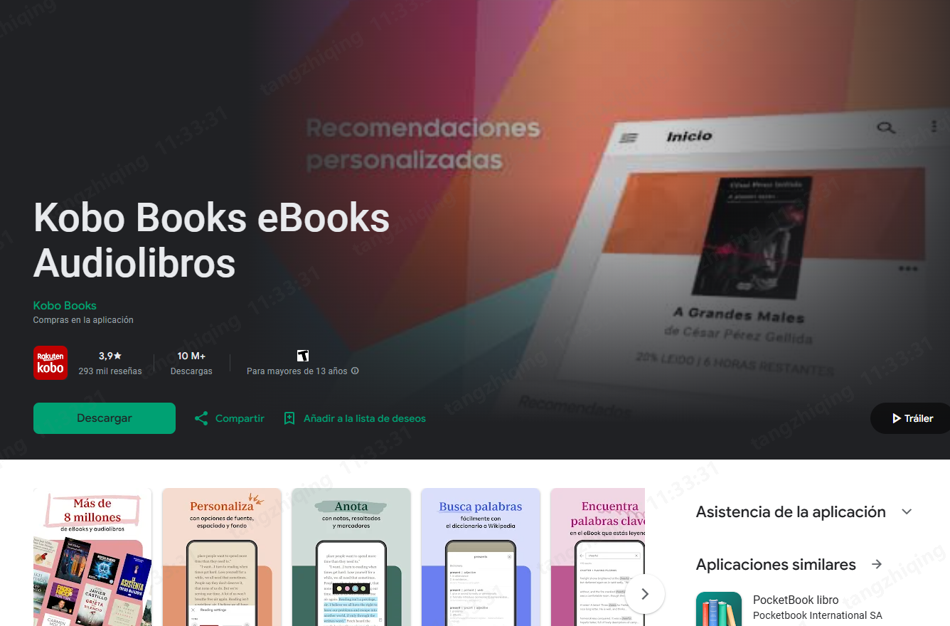 Kobo lectura de libros gratis