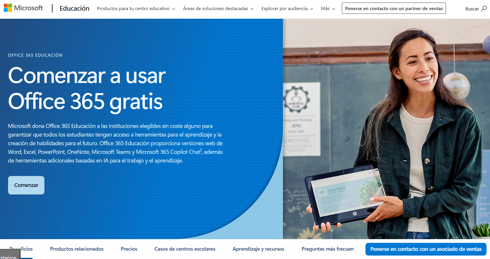 como obtener microsoft 365 educacion gratis para estudiantes