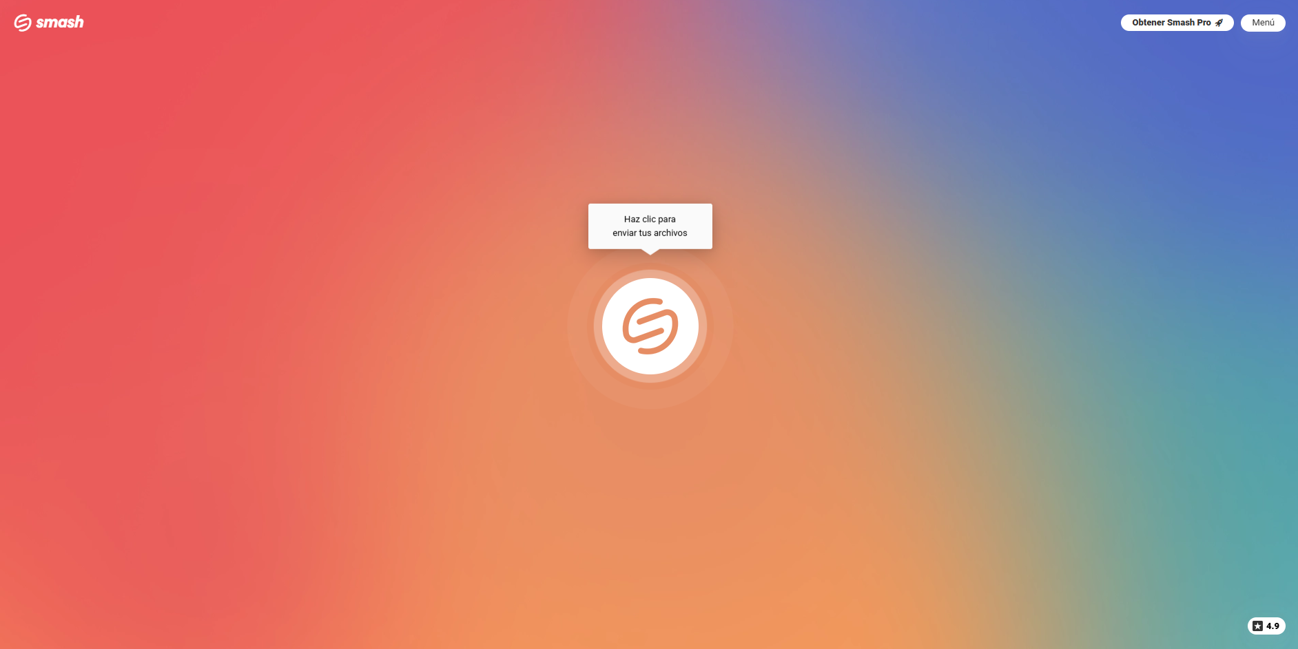 smash – alternativa a WeTransfer gratis