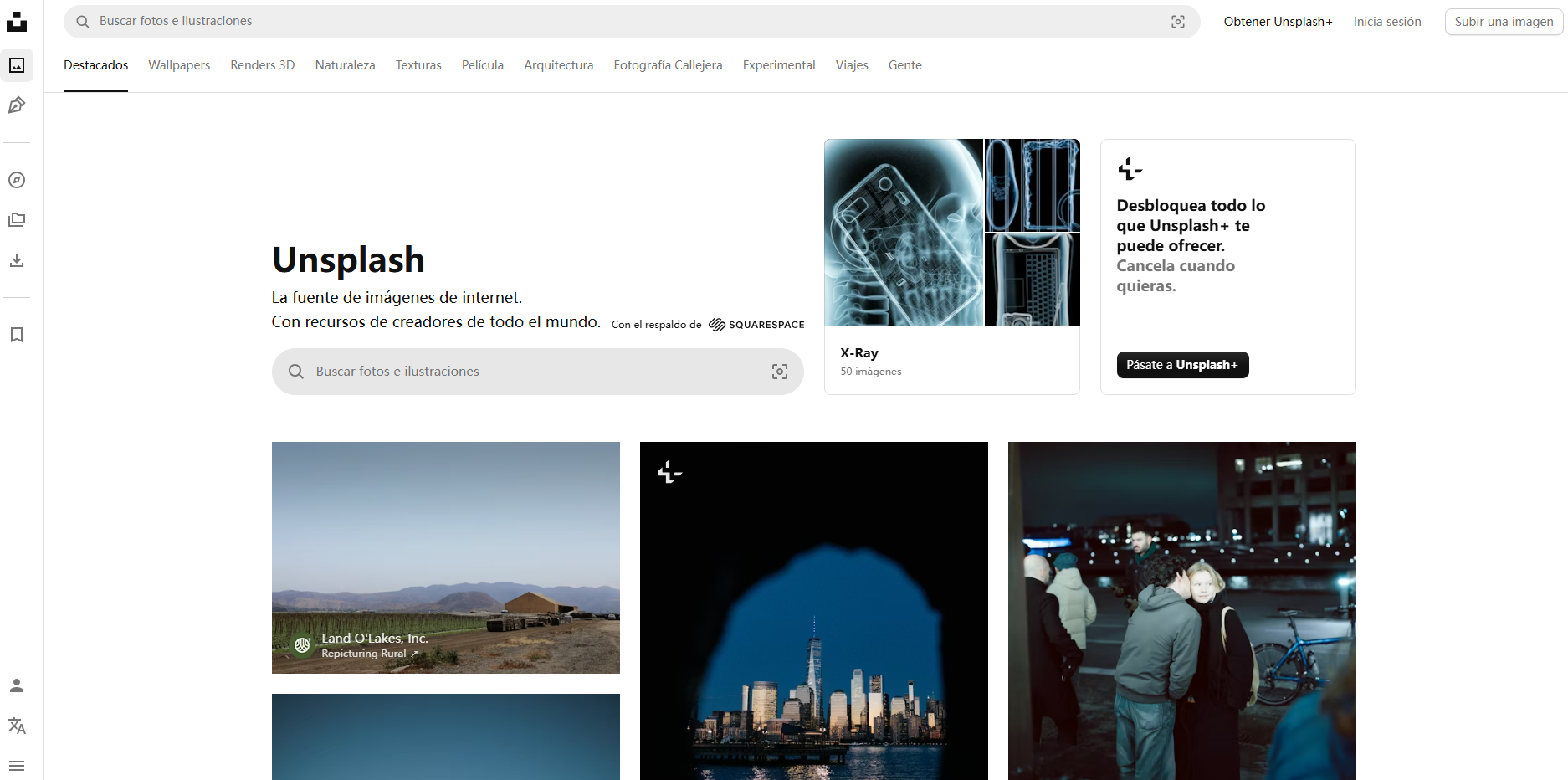 banco de imágenes gratis - Unsplash