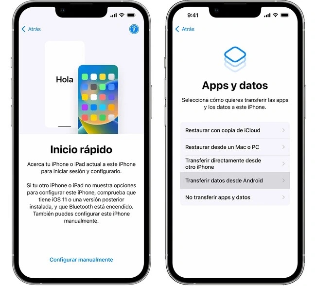 transferir WhatsApp de Android a iPhone con Move to iOS