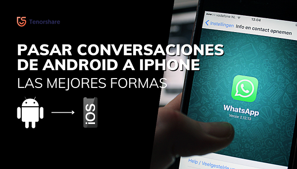 Transfer WhatsApp Messages from Android to iOS Successfully with icarefone tool