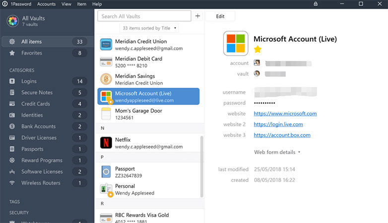 recuperar instagram sin correo ni celular con 1Password