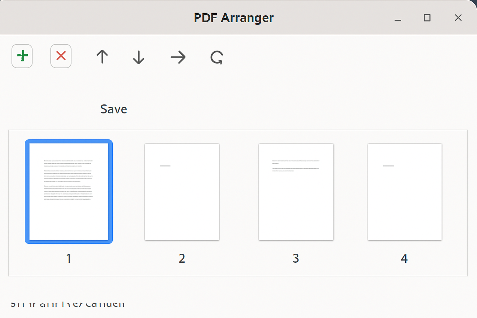pdf arranger editor pdf para ubuntu