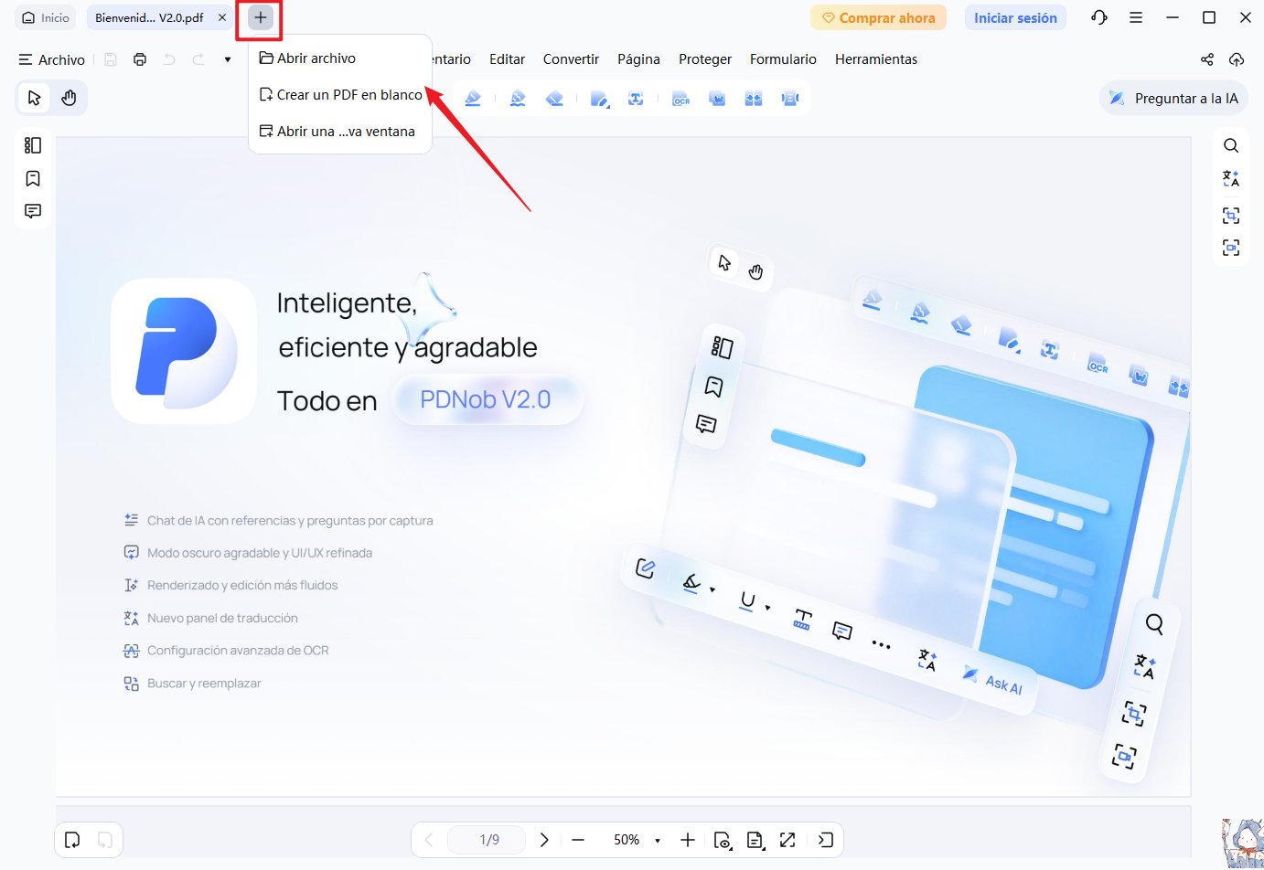 abrir múltiples archivos pdf