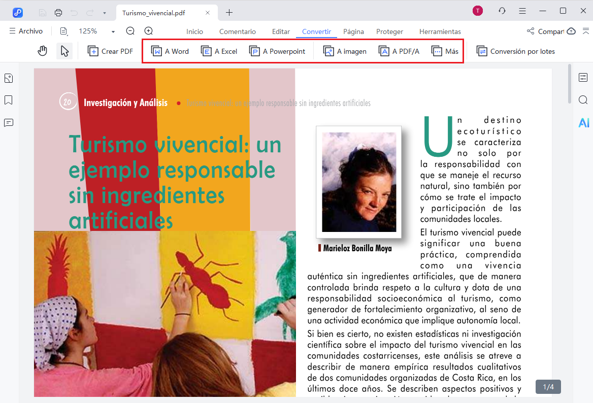convert toolbar settings