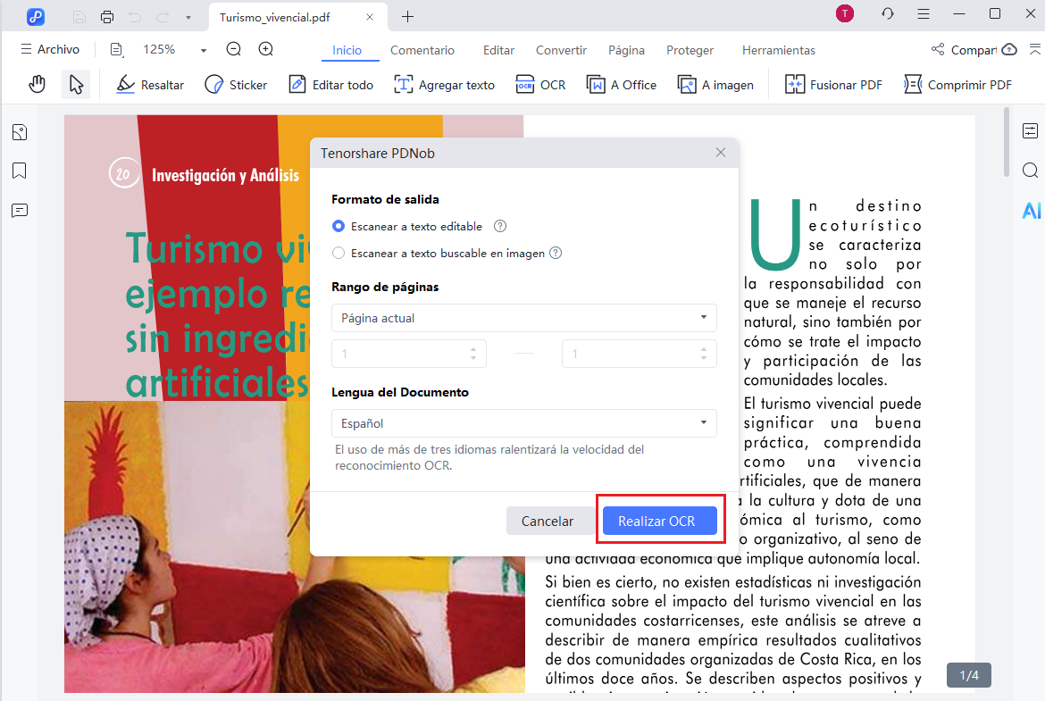 convertir pdf escaneado a pdf editable con pdnob