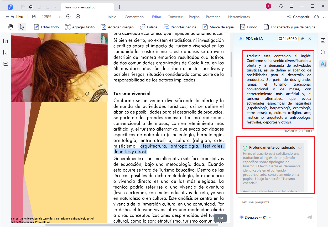 translate selective content