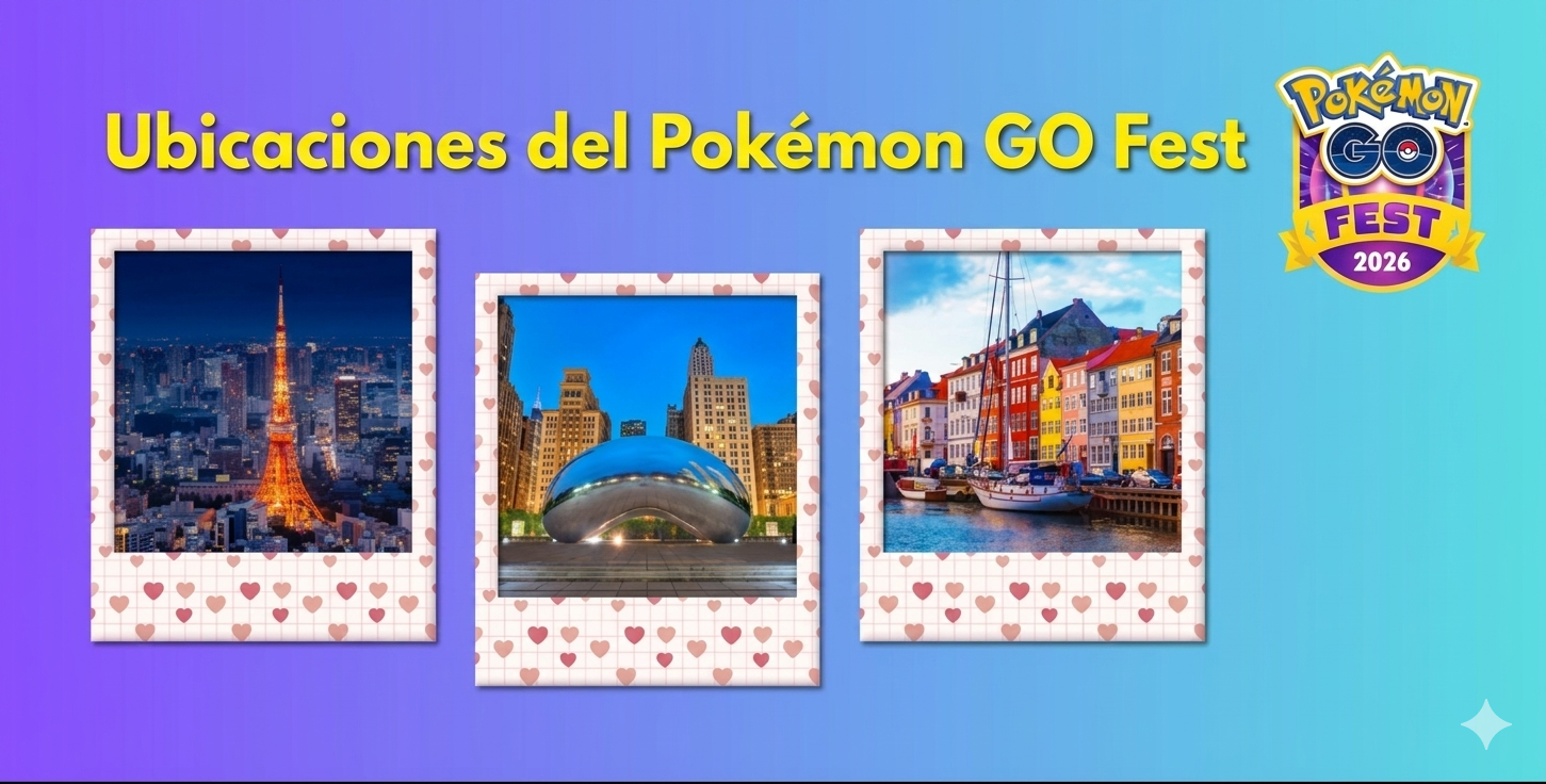  la ubicación del Go Fest