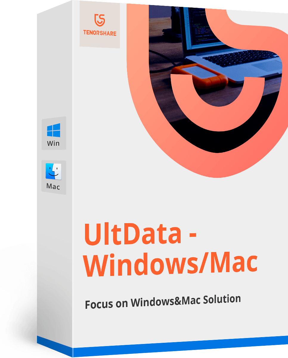 producto logo UltData recuperación de datos windows o mac