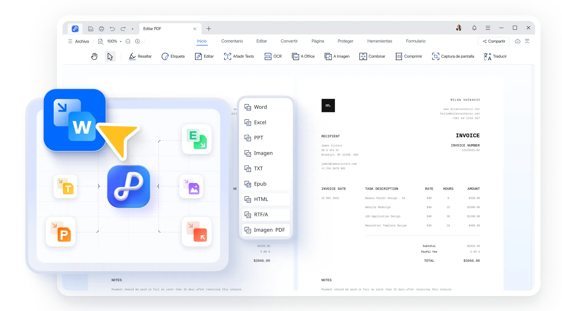 pdnob pdf editor convert pdf