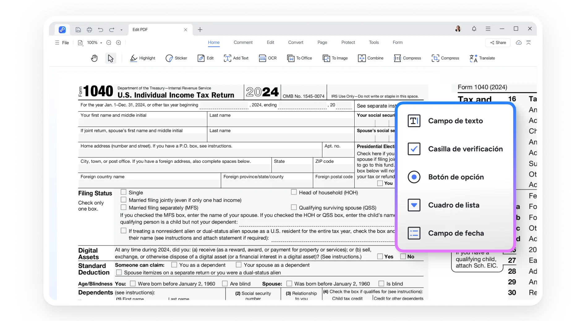 pdnob pdf editor rellenar formularios pdf