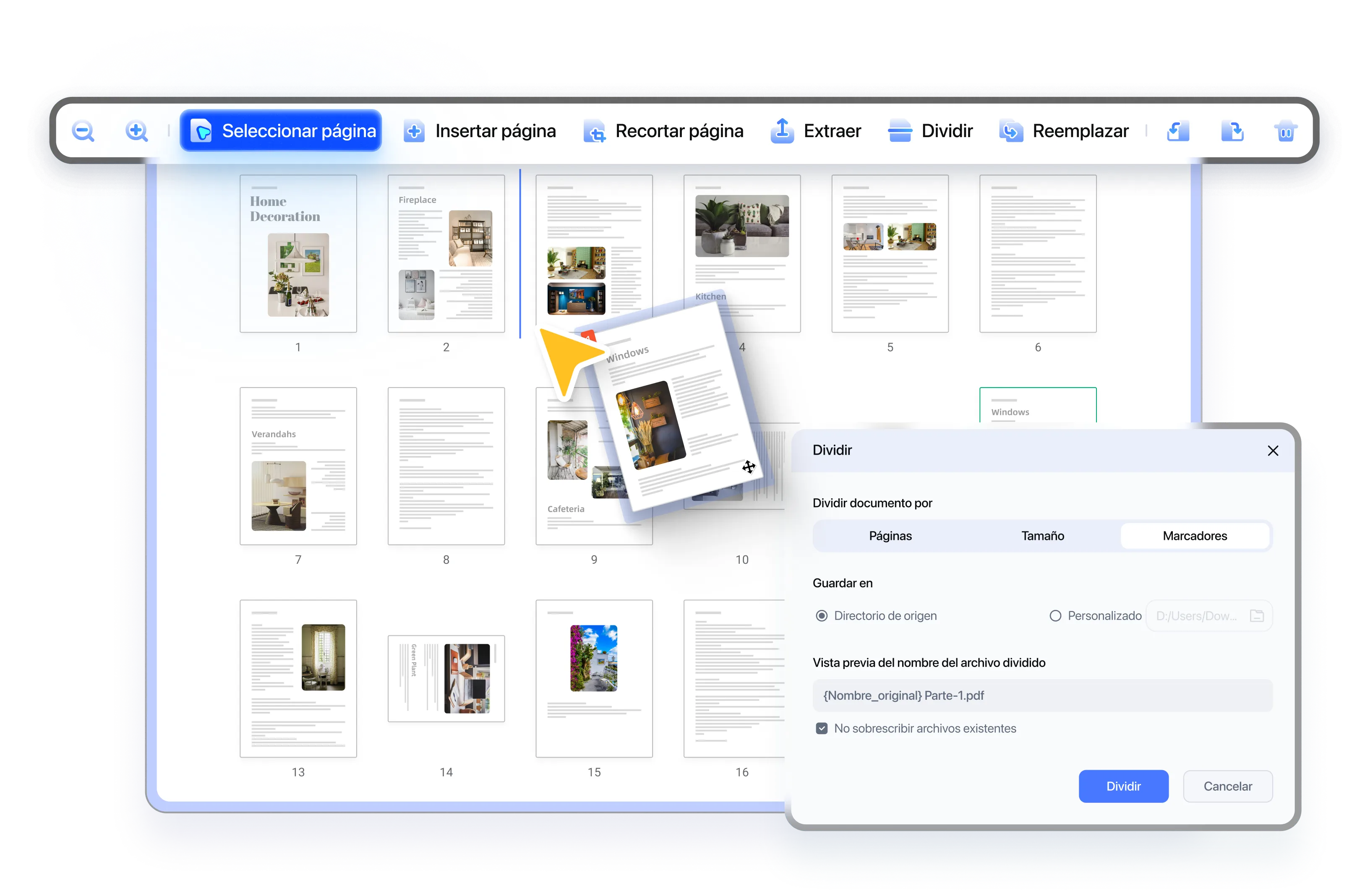 pdnob pdf editor organize pdf