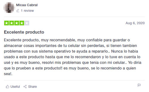 review tenorshare en trustpilot