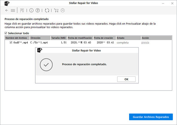 stellar repair para video completa