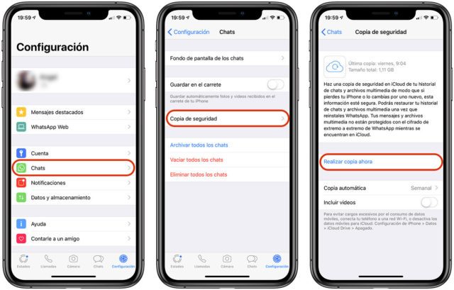 Cómo hacer copias de seguridad o backup de iPhone y iPad